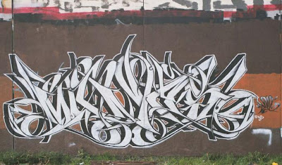 wall graffiti street, graffiti 3d