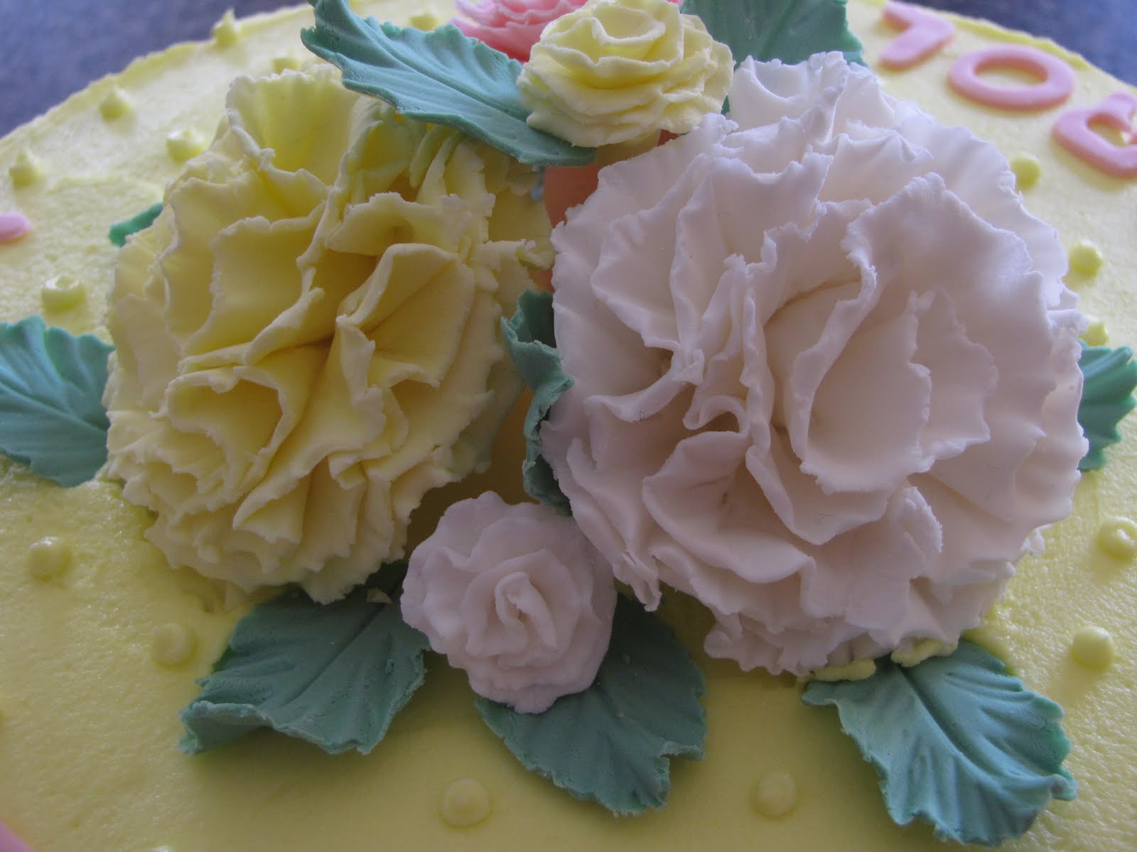 Ann Marie's Creative Cakes Carnation Cake