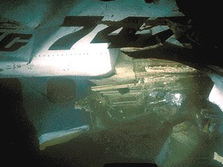 sas zs helderberg mauritius profundidad wreckage oceaneering buscando restos filmados accidentes aereos