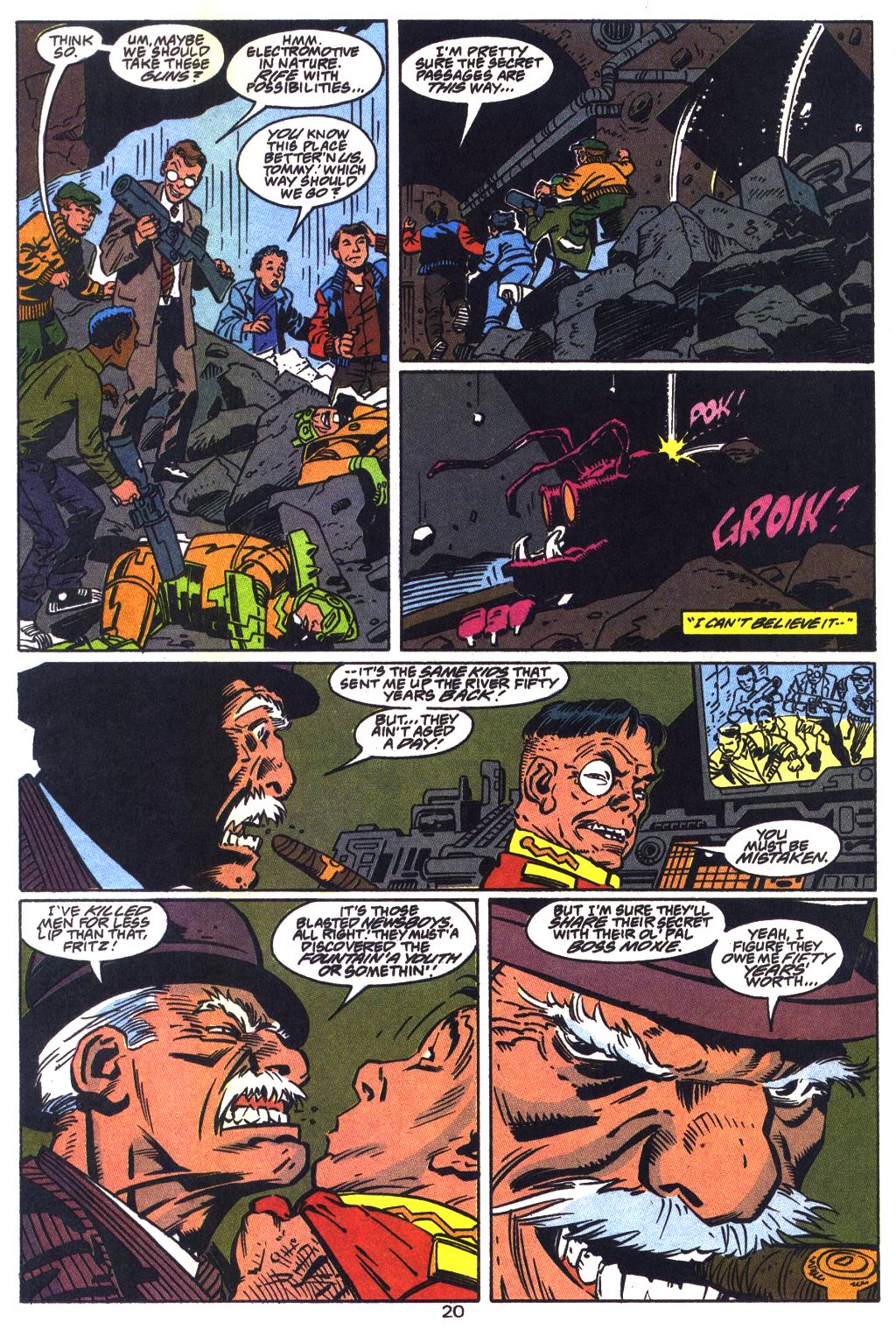 Read online Guardians of Metropolis comic -  Issue #1 - 21
