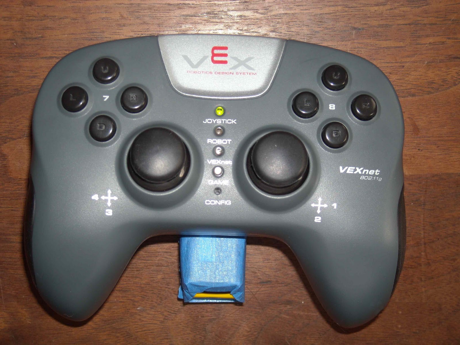 The Vex Cortex: Cortex controller external battery.