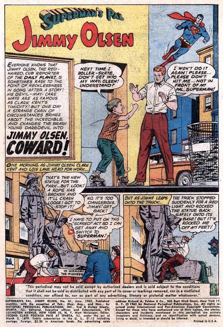 Supermans Pal Jimmy Olsen 61 Page 2