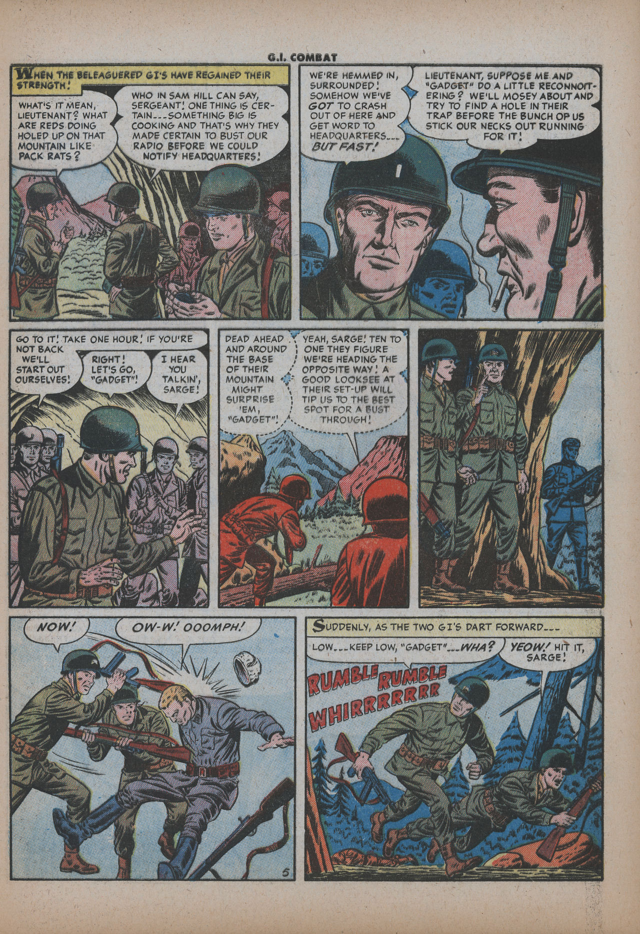 Read online G.I. Combat (1952) comic -  Issue #18 - 8