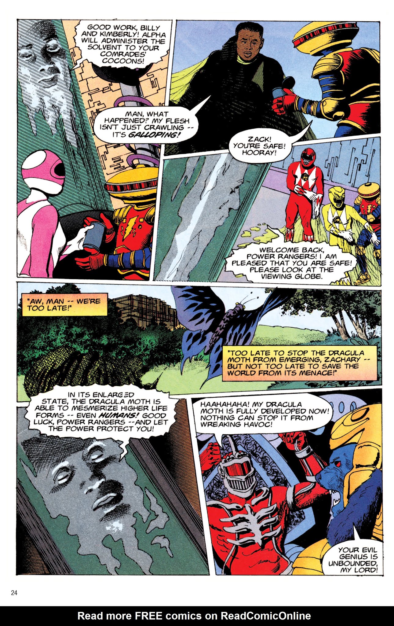 Read online Mighty Morphin Power Rangers Archive comic -  Issue # TPB 1 (Part 1) - 24