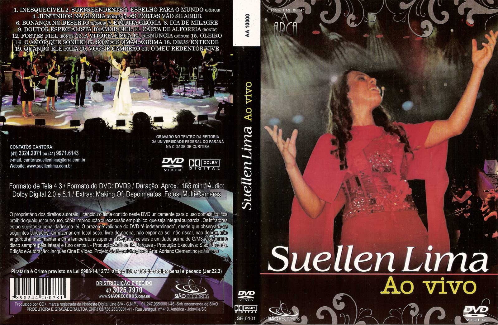 Jardim Gospel: Suellen Lima Milagres DVDRip XviD