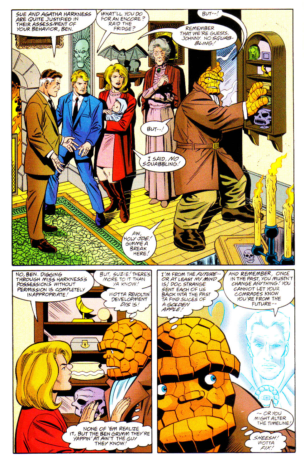 Read online Domination Factor: Fantastic Four comic -  Issue #2 - 4