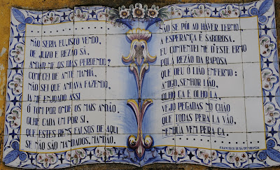 Poema em Azulejos, de Sá de Miranda