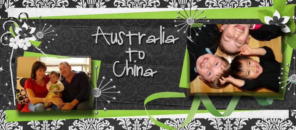 Australia to China