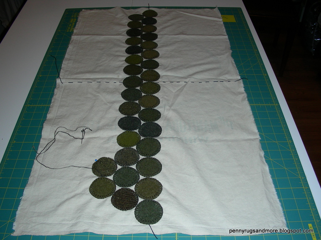 Penny Rugs and More Joining Thread Penny Rug Tutorial