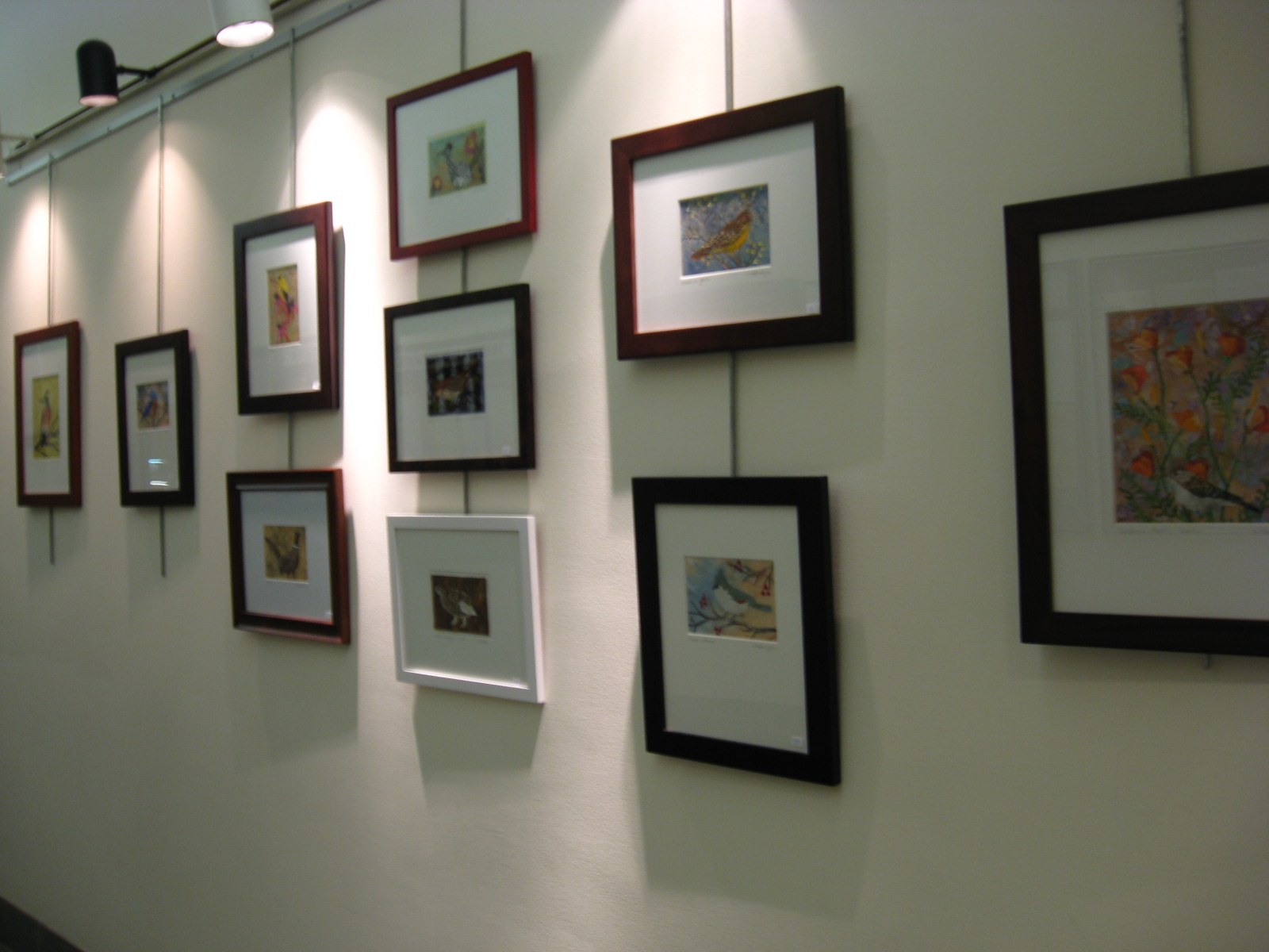 Vivika DeNegre Art Quilts St. Raphael's Hospital Show Inspired by Nature