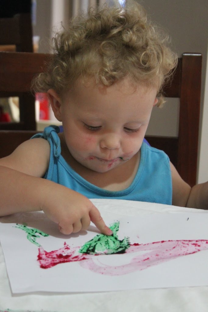 Mumma made it edible fun jelly painting