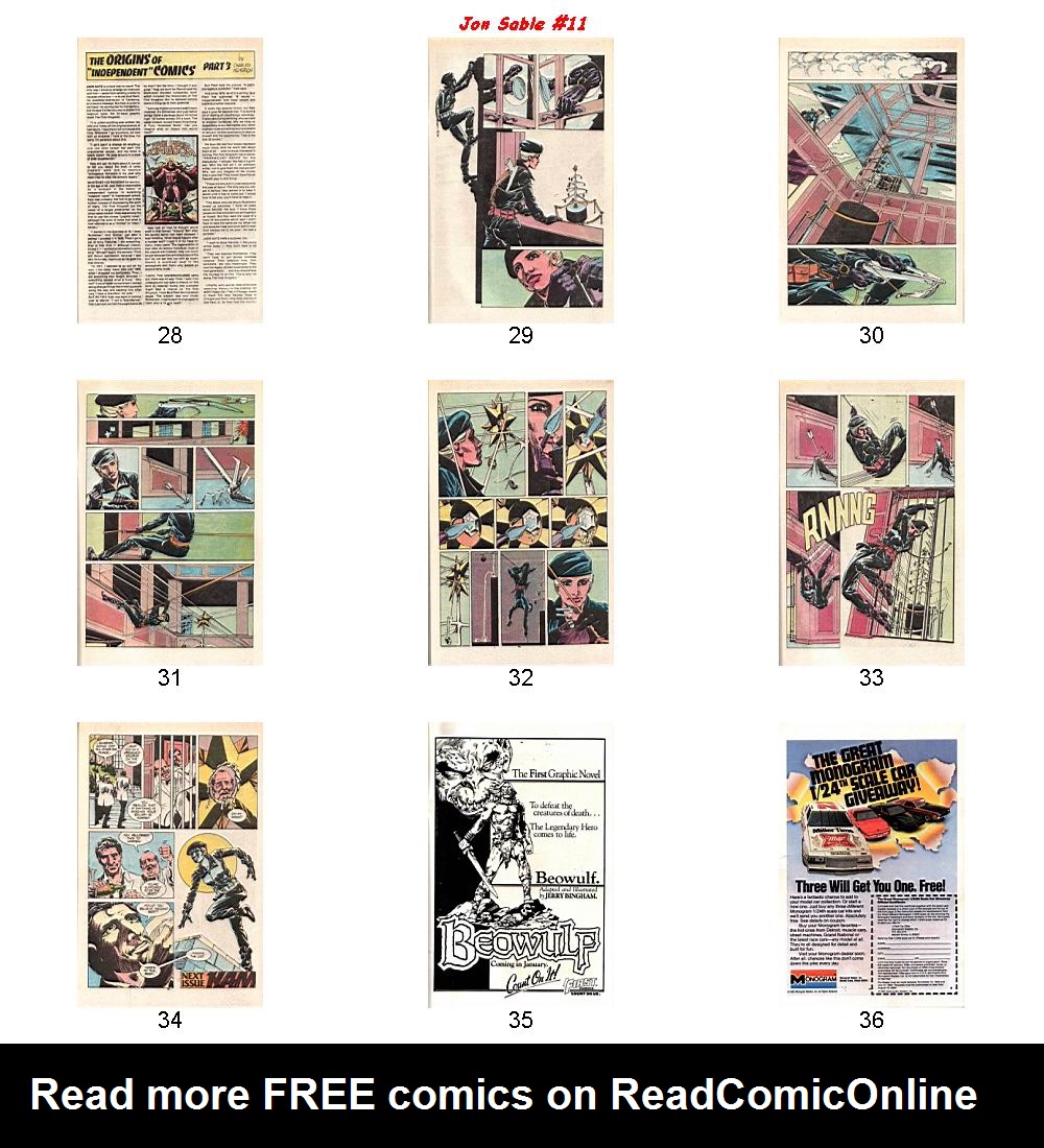 Read online Jon Sable, Freelance comic -  Issue #11 - 4