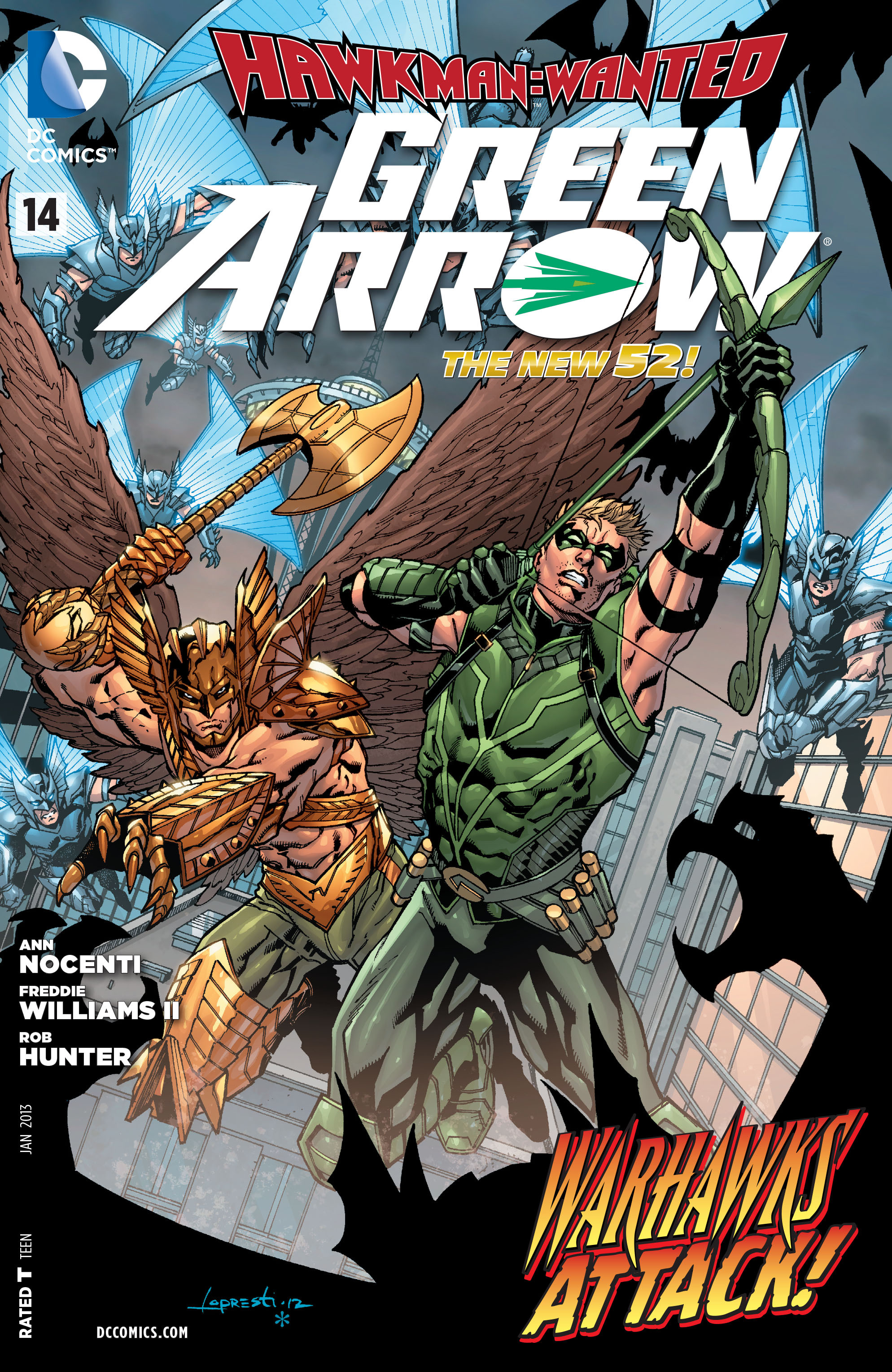 Read online Green Arrow (2011) comic -  Issue #14 - 1