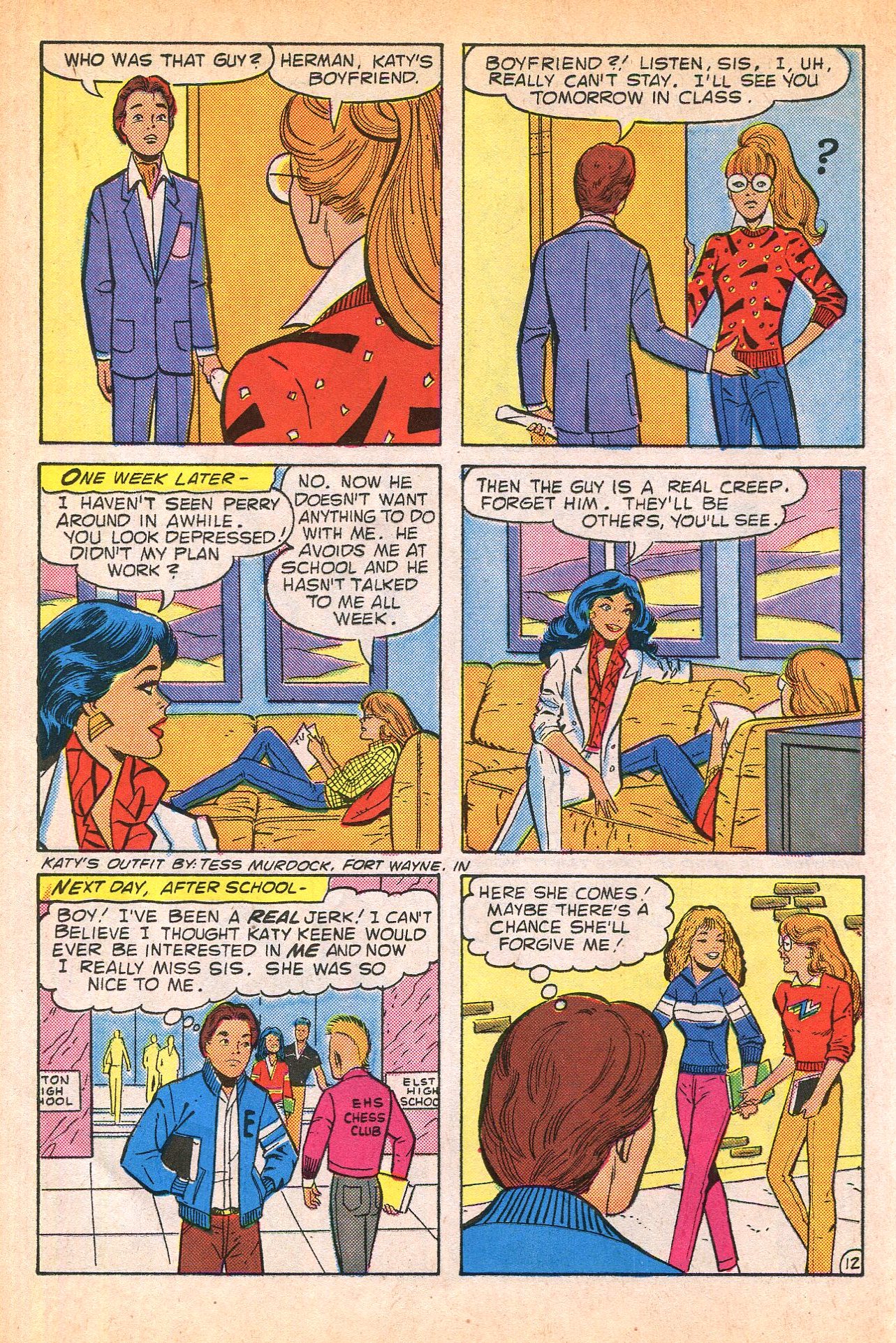 Read online Katy Keene (1983) comic -  Issue #9 - 16