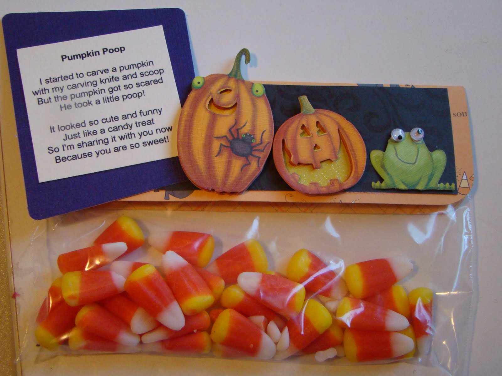 Julie's Craft Cave Pumpkin Poop!