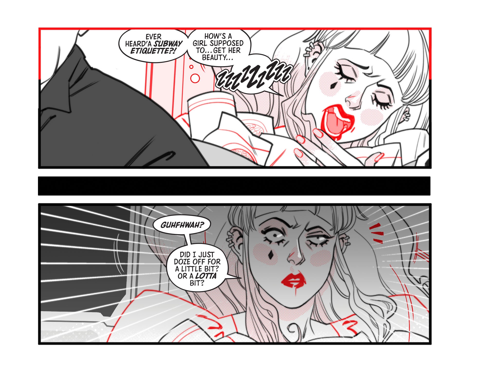 Read online Harley Quinn Black   White   Red comic -  Issue #8 - 5