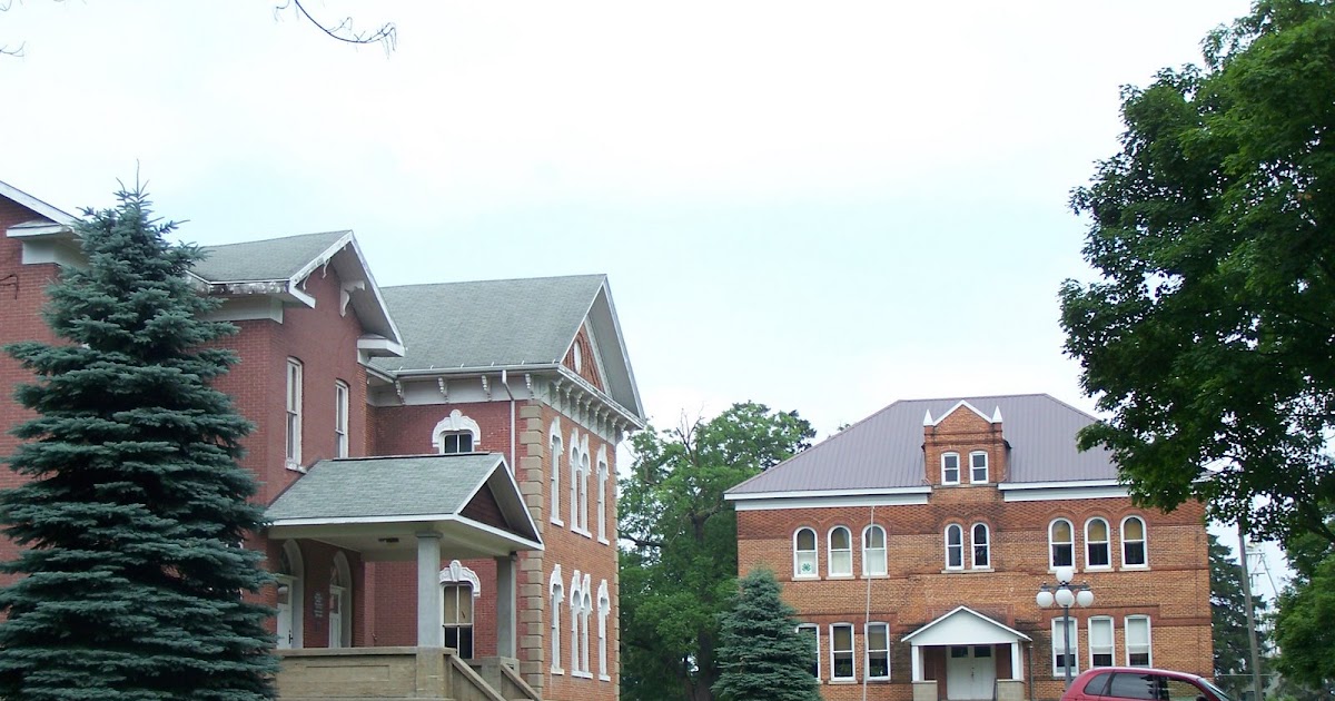 College History Garden Lenox College in Hopkinton, Iowa