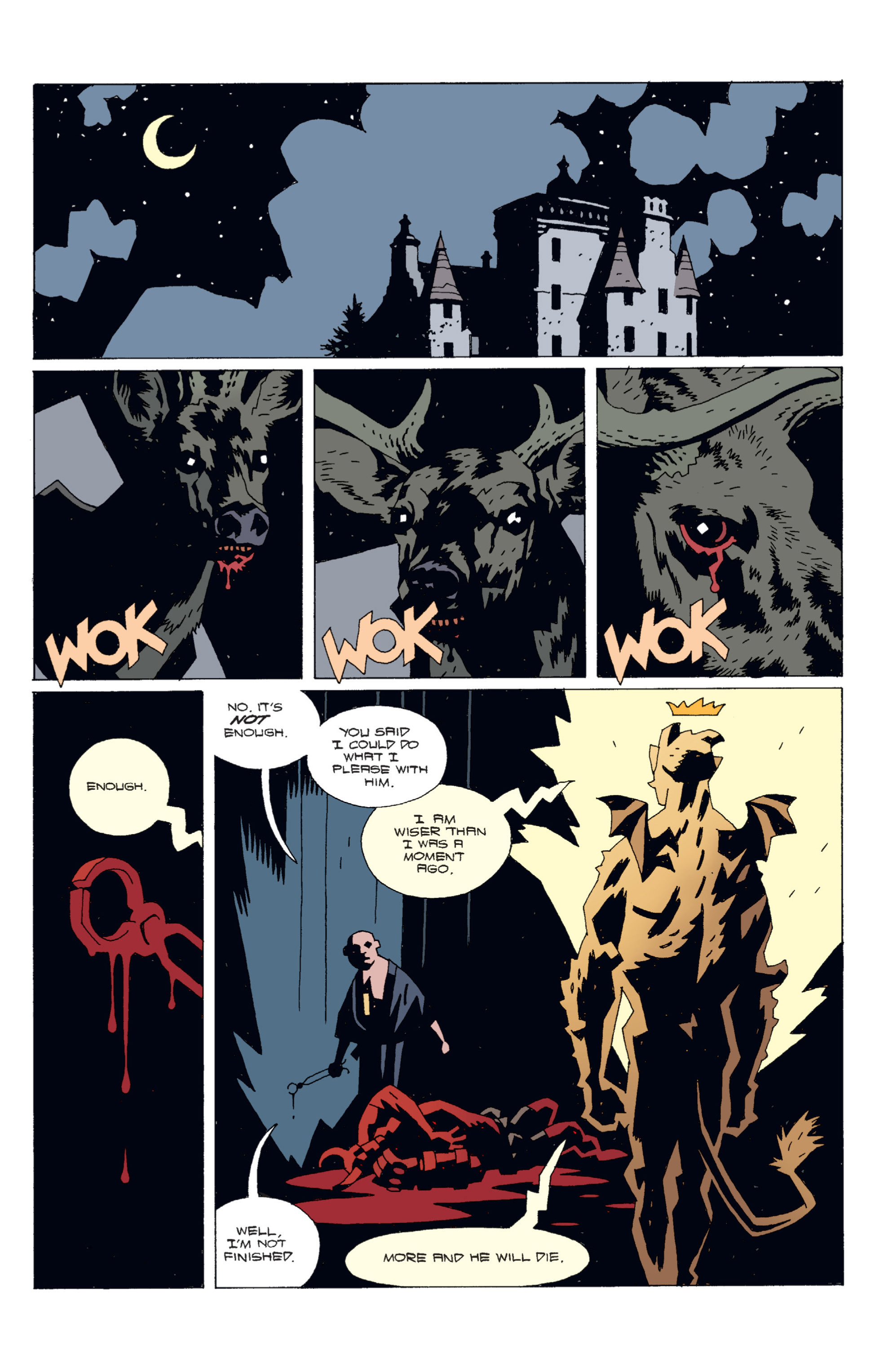 Read online Hellboy comic -  Issue #4 - 100