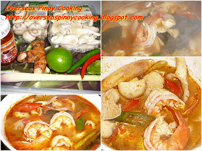 Tom Yum Goong - Cooking Procedure