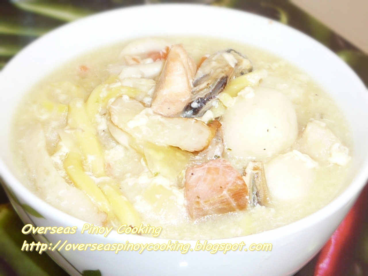 Seafood Lomi