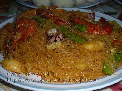 Pansit Bihon Seafood