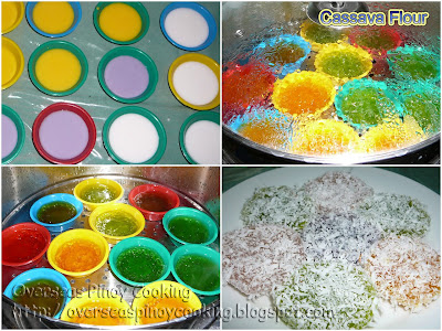 Pichi Pichi (Cassava Flour)- Cooking Procedure