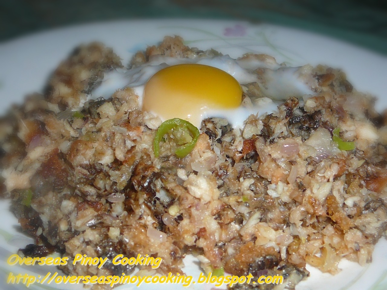 Pinoy Home Cooking and Recipes Fish Sisig, Tilapia Sisig
