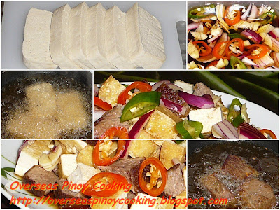Tokwa't Baka - Cooking Procedure