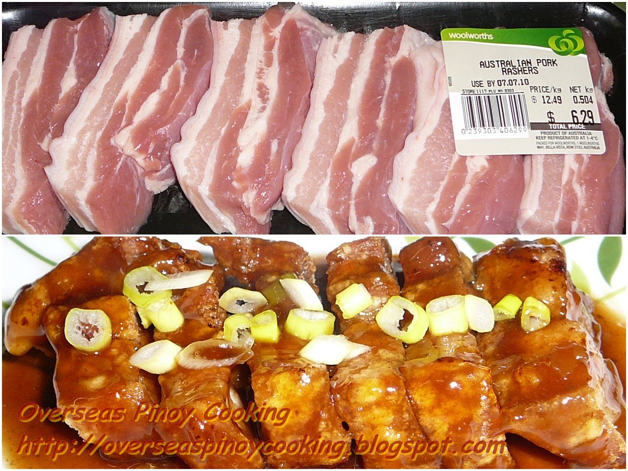 Pork with Coffee and Oyster Sauce