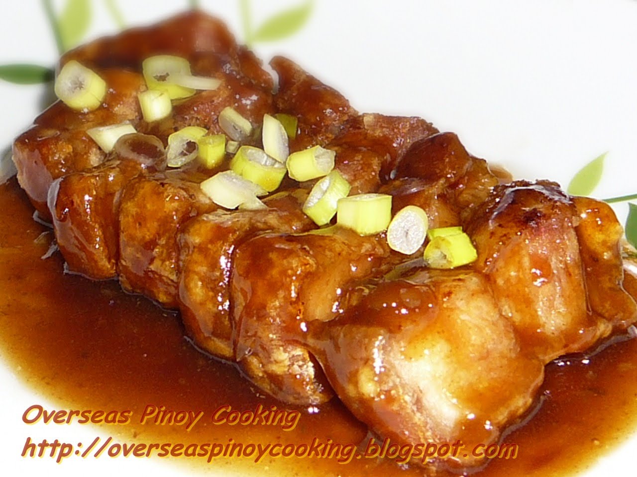 Pork with Coffee and Oyster Sauce