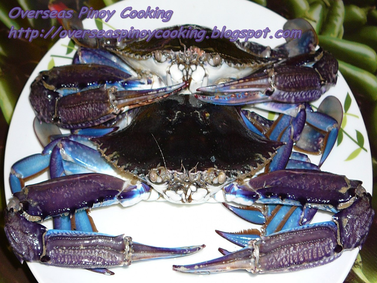 Halabos na Alimasag, Steam Crabs
