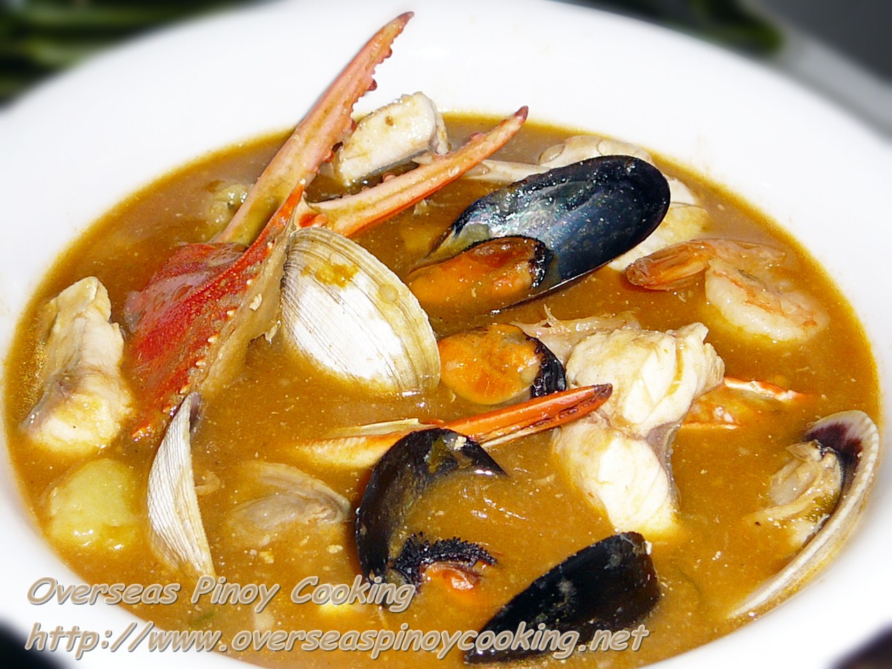 Seafood Bouillabaisse, Pinoy Style