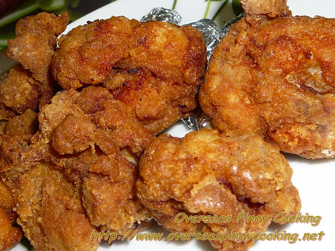 Crispy Chicken Lollipop