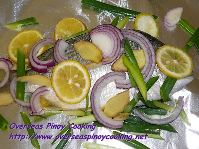 Royal Apahap, Steam Fish with Mayonnaise - Ingredients