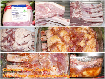 Pinoy Roast Pork - Ingredients