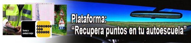 Plataforma Recuperapuntosentuautoescuela