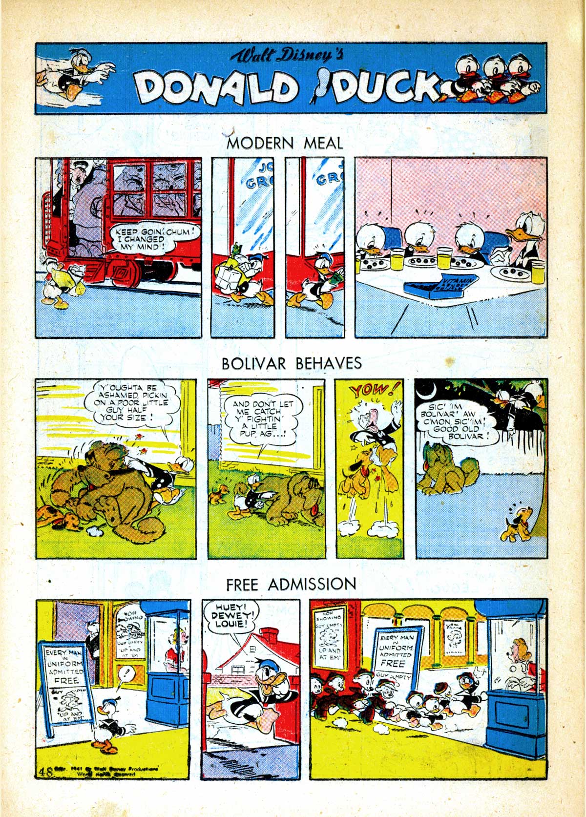 Read online Walt Disney's Comics and Stories comic -  Issue #31 - 53