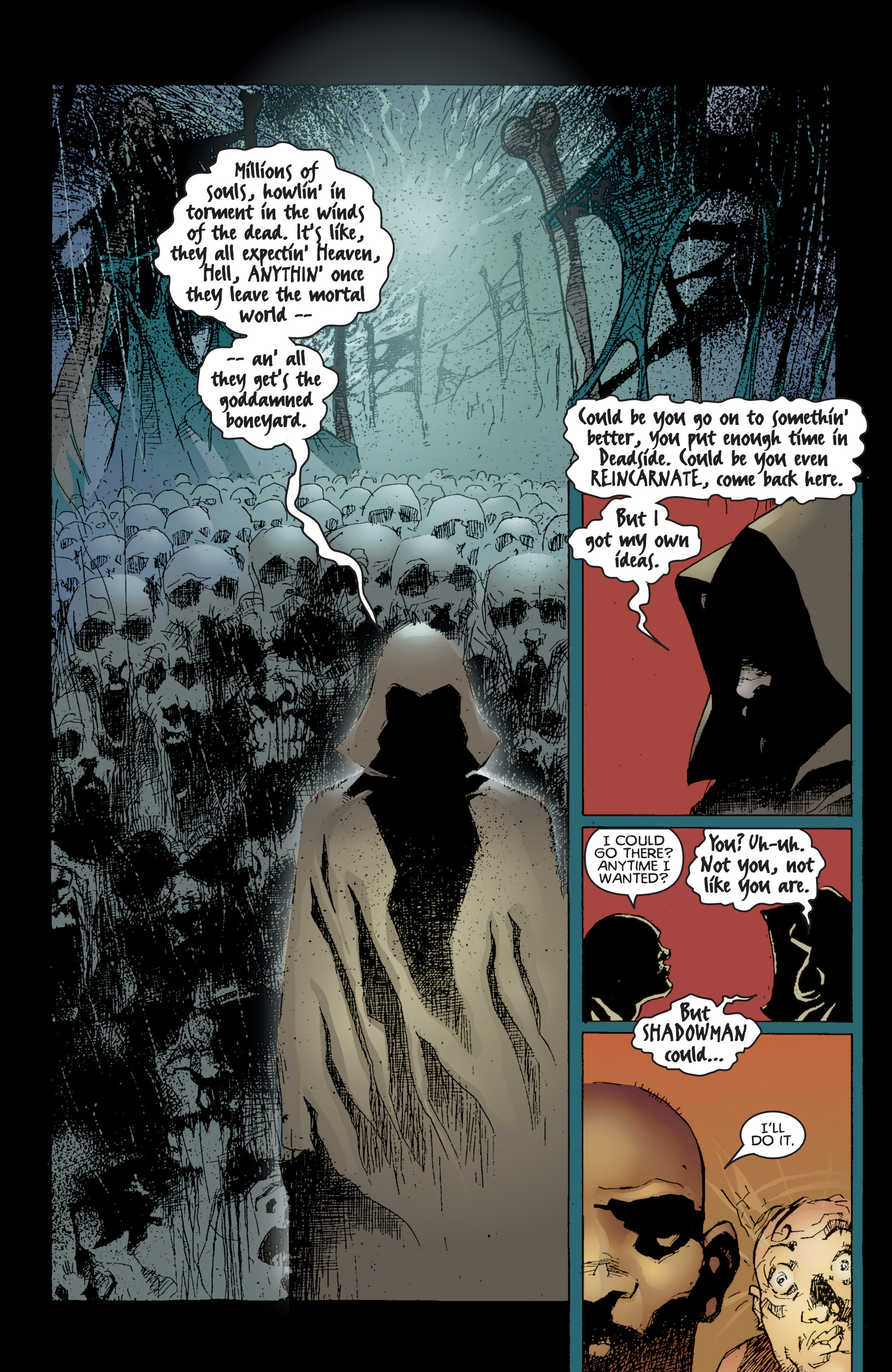Read online Shadowman by Garth Ennis & Ashley Wood comic -  Issue # TPB - 39