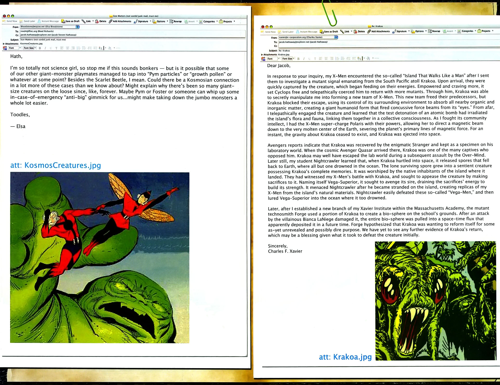 Read online Marvel Monsters: From the Files of Ulysses Bloodstone (and the Monster Hunters) comic -  Issue # Full - 21