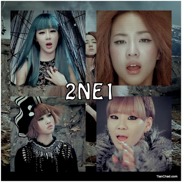 2NE1 CL, DARA, BOM and MINZ