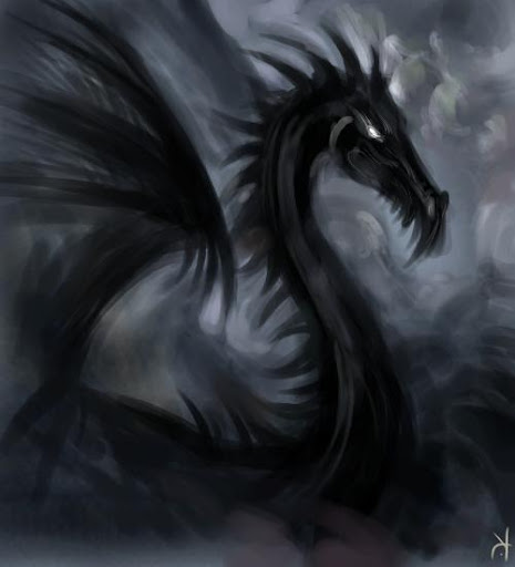 Black Dragon Celtic And Druids Magical Pictures