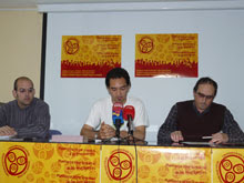 Miembros d'a coordinadora Aragón ye trilingüe
