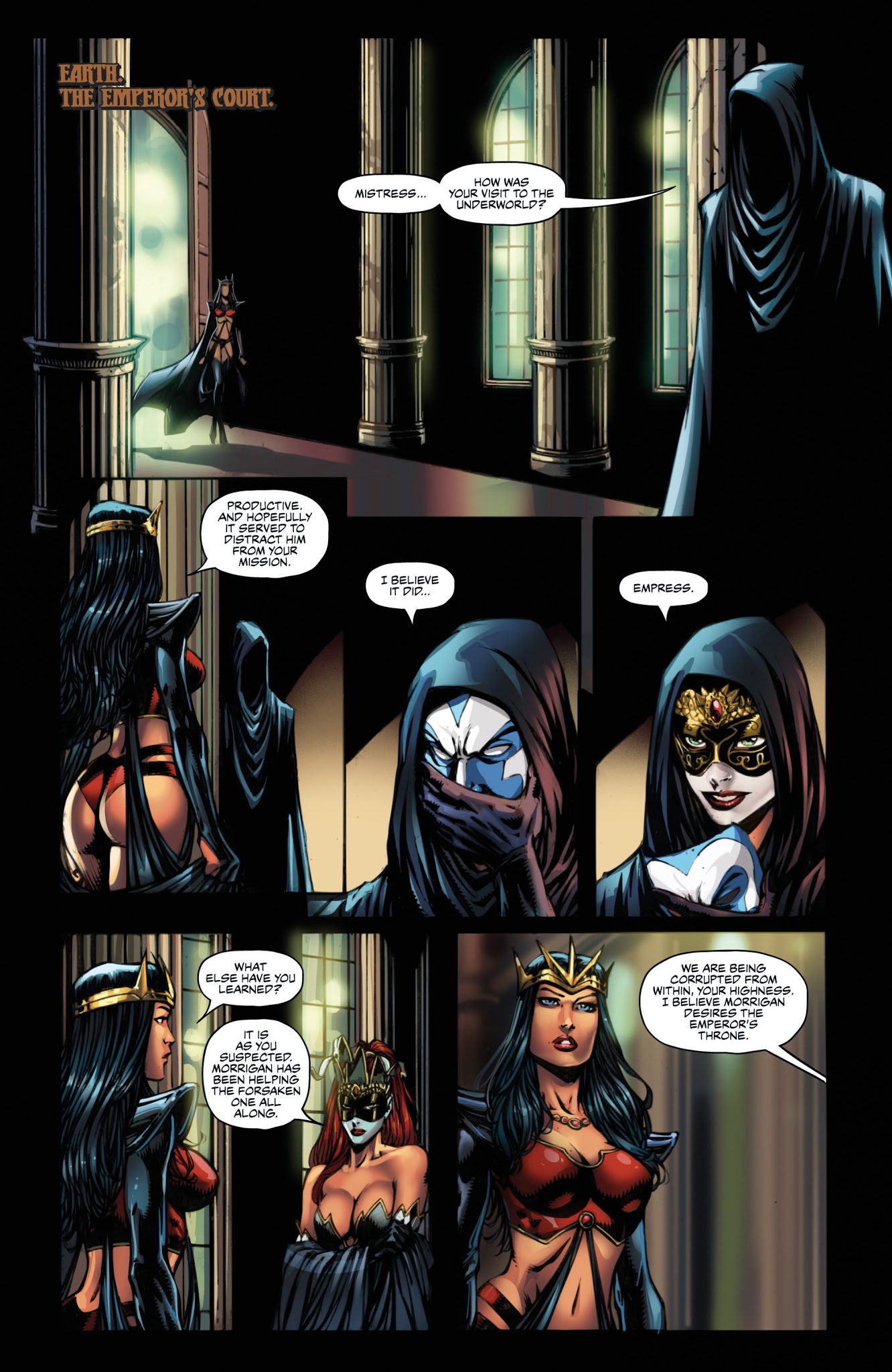 Read online Grimm Fairy Tales: Tarot comic -  Issue #4 - 15