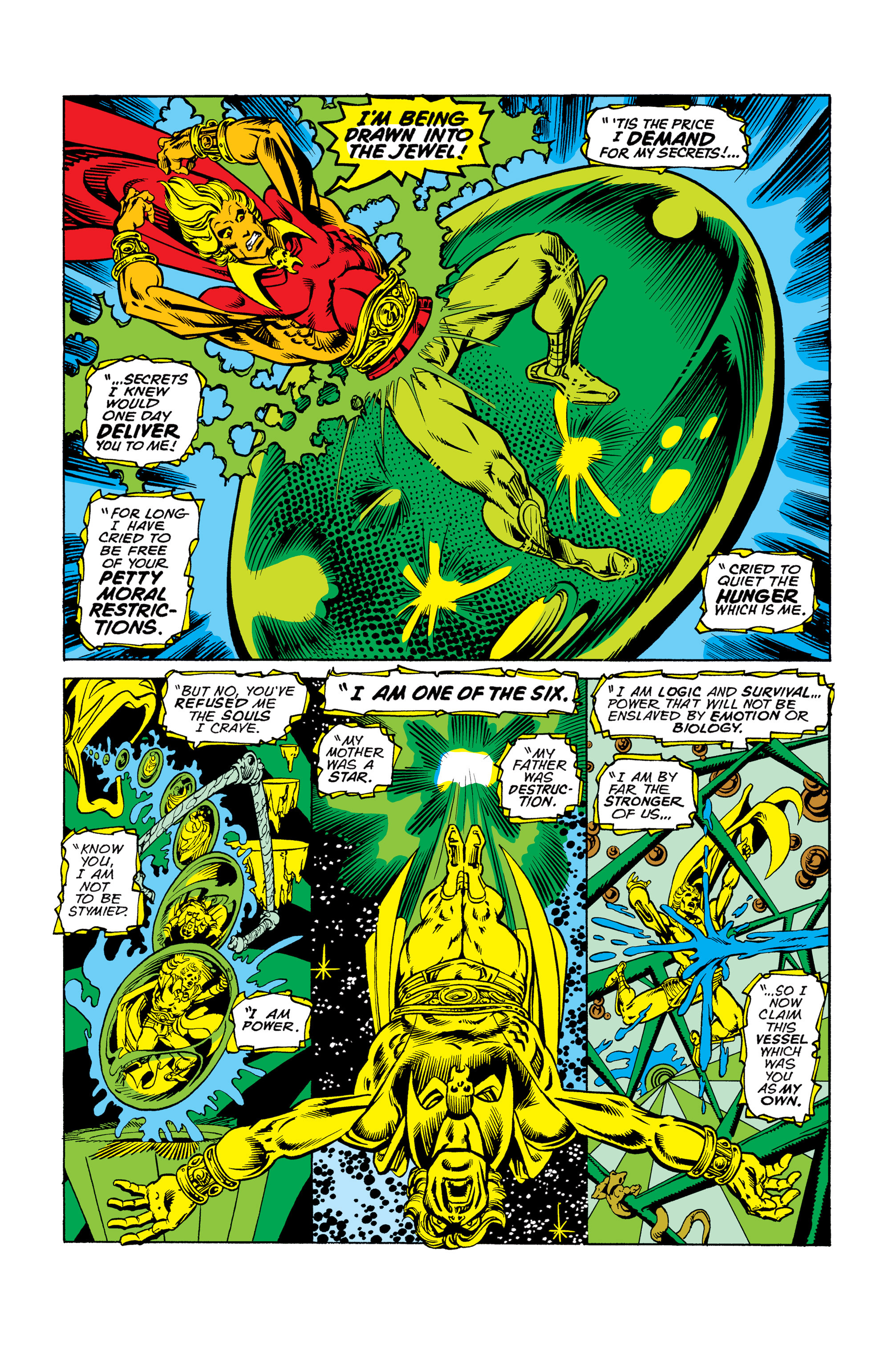 Read online Warlock (1972) comic -  Issue #15 - 16