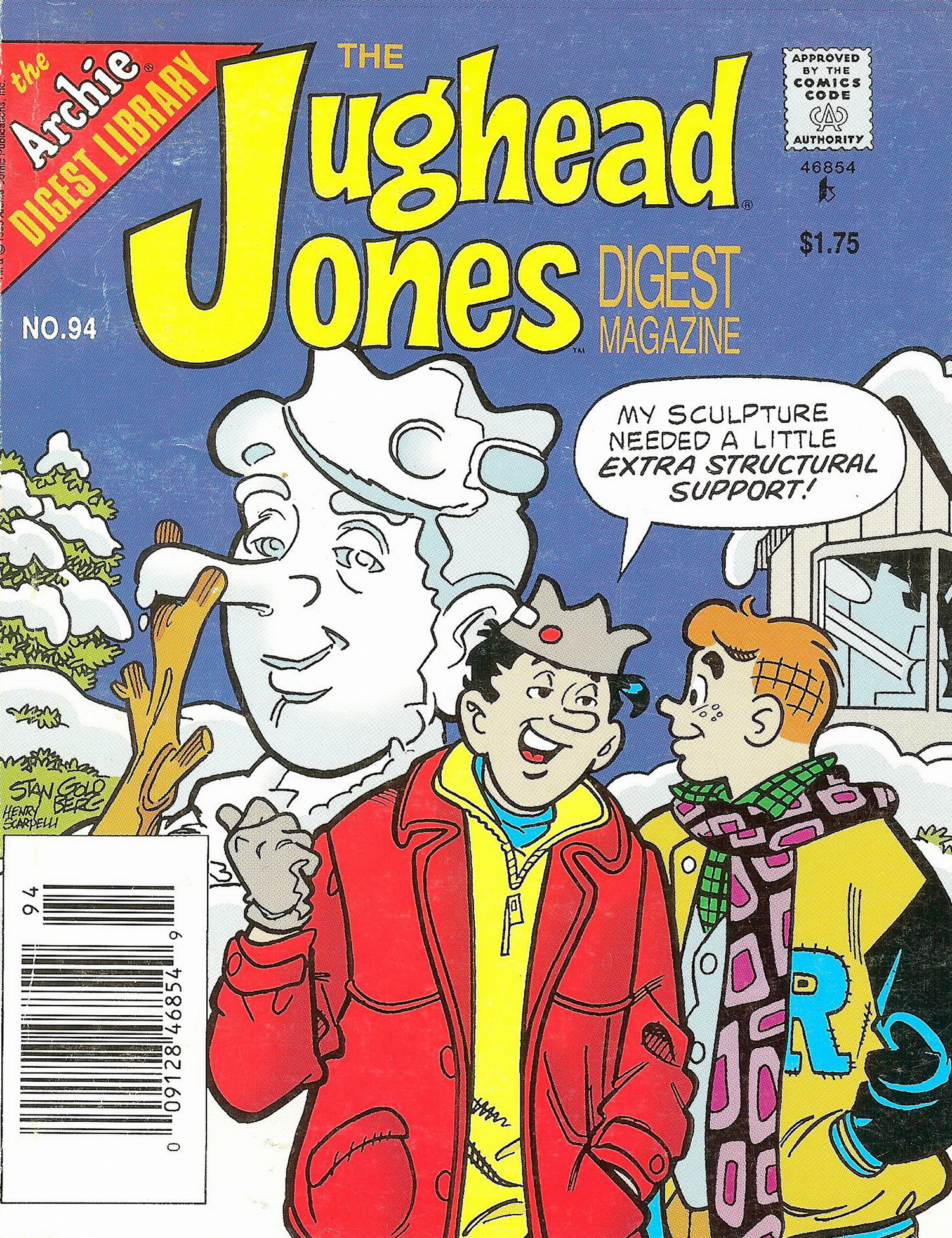 Read online Jughead Jones Comics Digest comic -  Issue #94 - 1