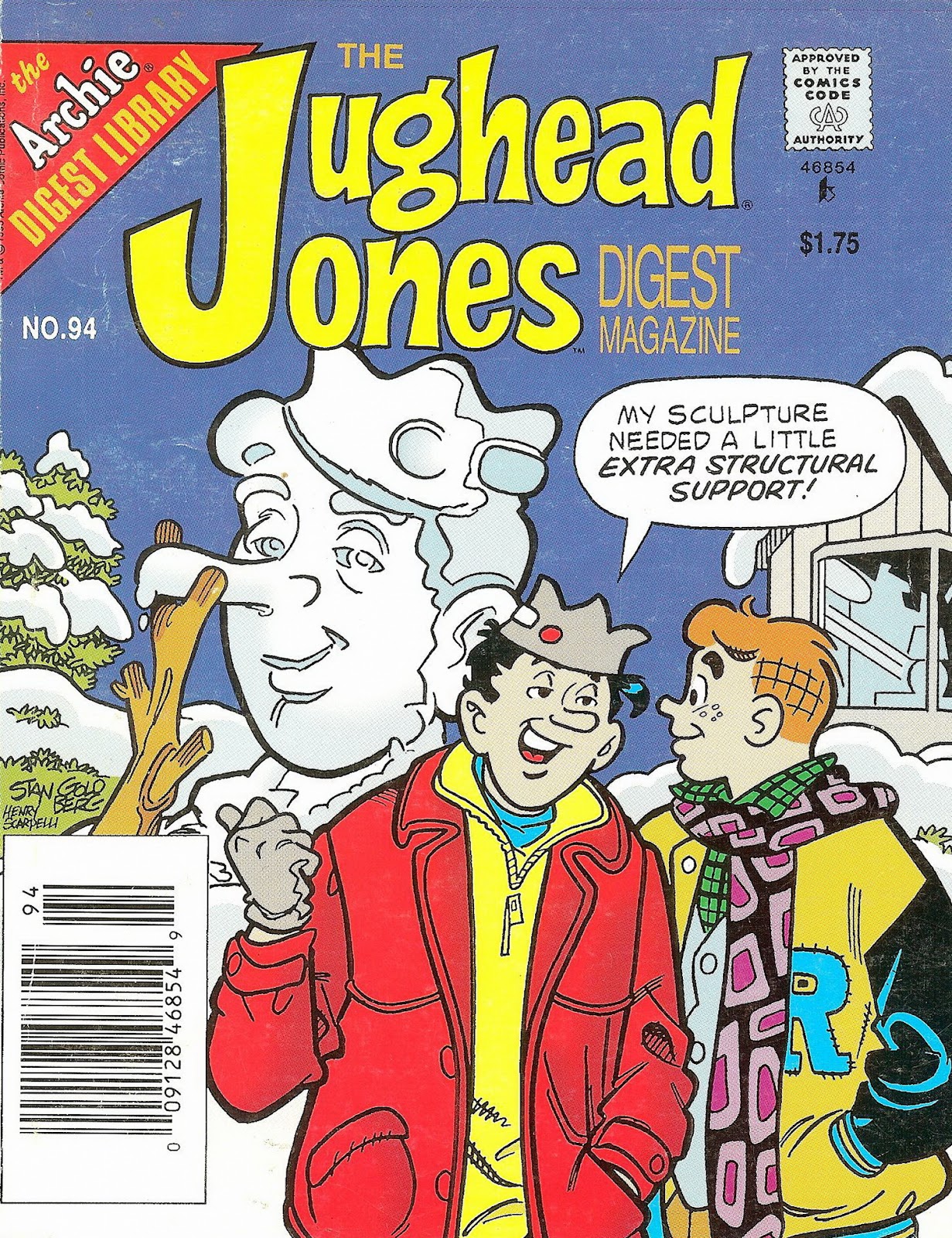 Jughead Jones Comics Digest issue 94 - Page 1