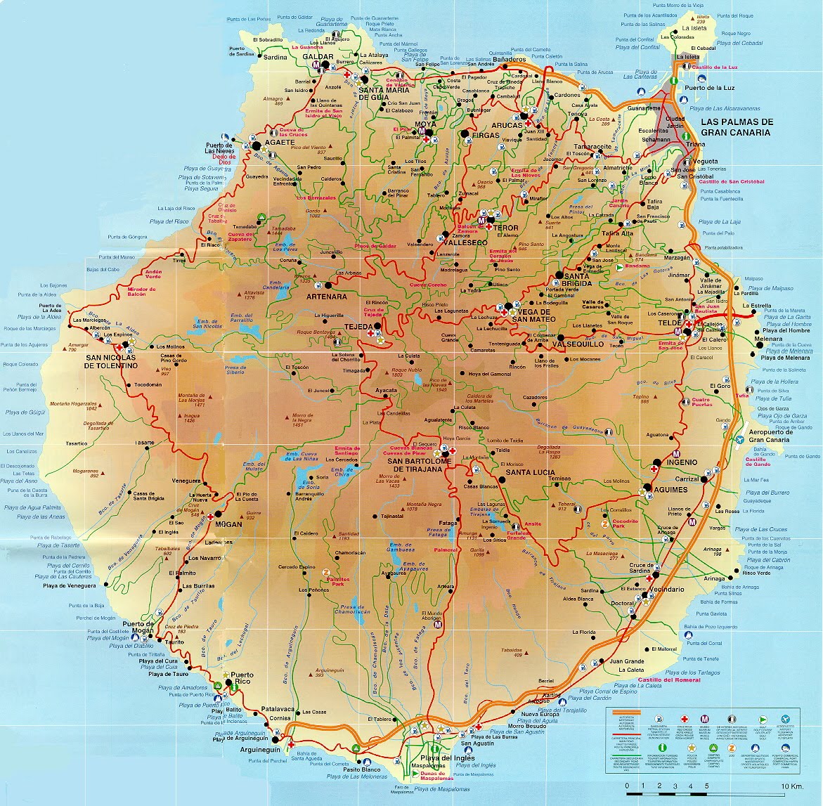 Geografía: Gran Canaria