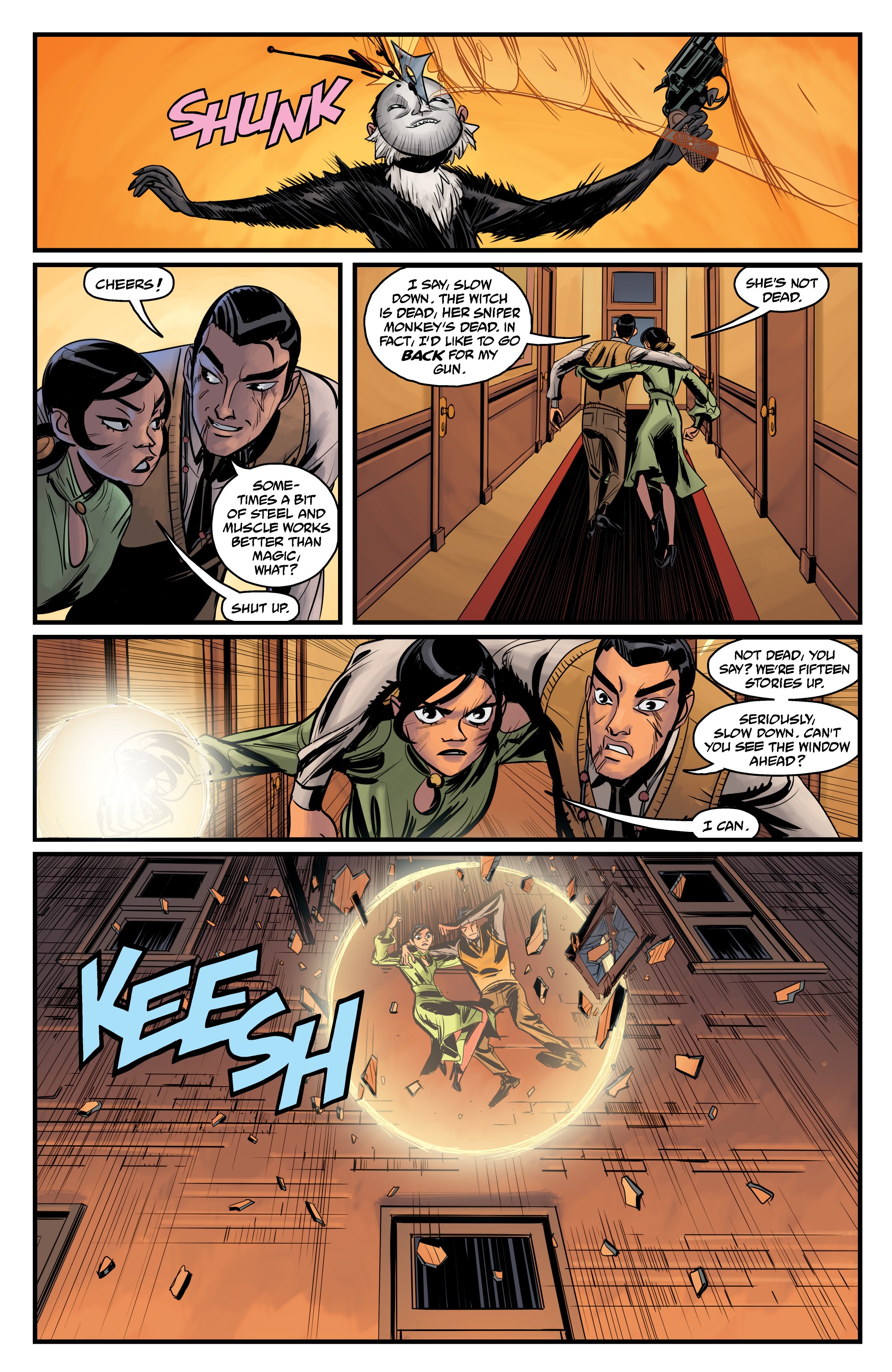 Read online Crimson Lotus comic -  Issue #4 - 9