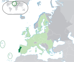PORTUGAL - Localização Geográfica