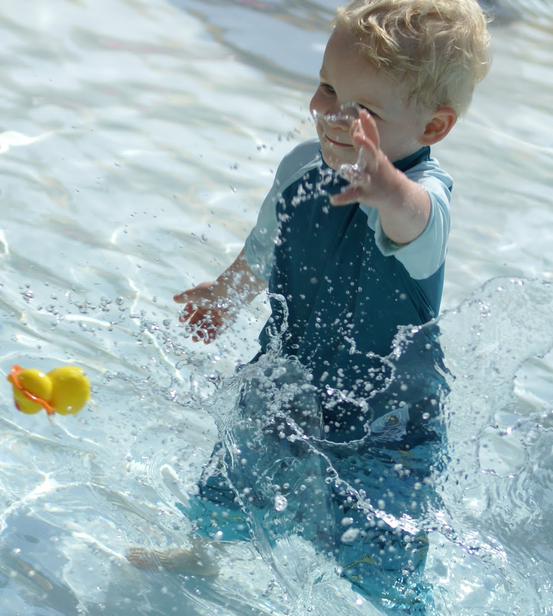 A Blue and Green Splish Splash Pool Party - Anders Ruff Custom Designs, LLC